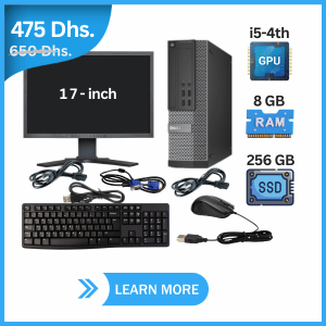 Dell Desktop i5 4th 8GB 256GB