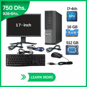 Dell Desktop i7 4th 16GB 512GB