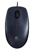 Logitech Wired Mouse M90 Black USB