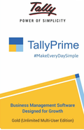 TallyPrime Gold Unlimited Multi-User Edition For Multiple PCs on LAN Environment