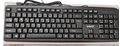 Shivox S-1101 Full Size Wired USB Keyboard Black