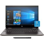 HP Spectre X360 15T-DF-100 2-in-1 Laptop,	Intel Core i7-9750H, 16GB RAM, 1TB SSD, NVIDIA 2GB Graphics, 15.6" 4K OLED Touchscreen, Windows 11, Black