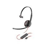 POLY Blackwire 3210 Monaural USB-C Headset