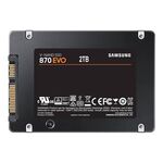 SAMSUNG 870 EVO 2.5" SATA 2TB SSD
