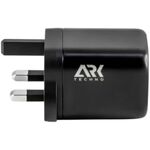 ARKTechno ARK-GF065 65W 3-In-1 Dual Type C GaN Power Adapter