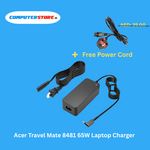 Acer TravelMate 8481 65W Laptop Charger