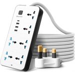 Baytion Universal Extension Lead with Multiple Function