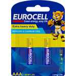 Eurocell Extra Heavy Duty AAA2 Batteries