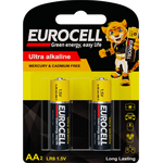 Eurocell Ultra Alkaline AA2 Batteries