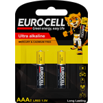 Eurocell Ultra Alkaline AAA2 Batteries
