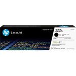 HP 222A Black Original LaserJet Toner Cartridge, W2220A