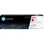 HP 222A Magenta Original LaserJet Toner Cartridge, W2223A