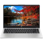 HP 240 G10 Laptop, Intel Core i7-1355U, 8GB RAM, 512GB SSD, 14" FHD Screen, Backlit, Silver