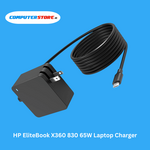 HP EliteBook X360 830 65W Laptop Charger