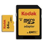 Kodak MicroSDXC UHS-I U3 V30 A1 Memory Card