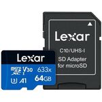 Lexar V30 High-Performance 633x MicroSDHC/MicroSDXC Memory Card