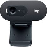 Logitech C270 HD 720p Webcam with Built-in Microphone – USB 2.0 Plug & Play for Video Calling & Recording