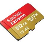 SanDisk SDSQXA1-512G-AN6MA Extreme Micro SDXC 512GB UHS-I Memory Card