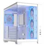 ASUS A32 PLUS ARGB Panoramic Mid-Tower PC Case, 90DC00S3-B19000