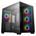DeepCool CG530U 4F Panoramic Curved Glass Mid-Tower PC Case, R-CG530U-BKAGA4-G