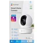 EZVIZ TY1 Pro 2K Smart Home Wi-Fi Security Camera with Pan and Tilt