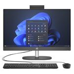 HP ProOne 240 G10 All-in-One Desktop PC, Intel Core i5-1334U, 8GB DDR4 RAM, 512GB SSD, 23.8-inch FHD Display