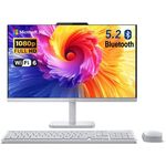 Lenovo 24-A100A All-in-One Desktop PC, Intel Quad-Core Processor, 8GB DDR4 RAM, 512GB SSD, 24-inch FHD Display
