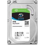 Seagate SkyHawk 3.5" SATA HDD, 4TB, 5400 RPM, 180 MB/s Data Transfer Speed, 256MB Cache, ST4000VX016