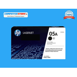 HP 05A Black Original LaserJet Toner Cartridge, CE505A