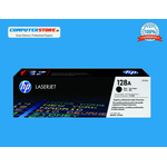 HP 128A Black Original LaserJet Toner Cartridge CE320A