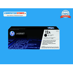 HP 12A Black Original LaserJet Toner Cartridge, Q2612A