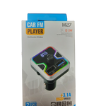 Car FM Player M27 Multifunction Wireless with fast charging option