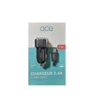 ACE Car USB Charger 2.4A with cable type-C price