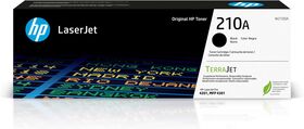HP 210A Black Original LaserJet Toner Cartridge (W2100A)