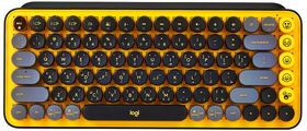 Logitech 920-010816 BLK/YELLO-AR Pop Keys Mechanical Wireless BLK/YELLO-AR Keyboard