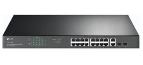 TP-Link TL-SG1218MP 18-Port Gigabit Rackmount Switch