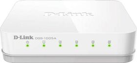 D-Link DGS-1005A 5-Port Gigabit Unmanaged Desktop White Switch