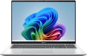 ASUS VivoBook X1607QA-IS56 Laptop, SNAPDRAGON X X126100, 16GB RAM, 1TB SSD, 16-inch Display, Cool Silver