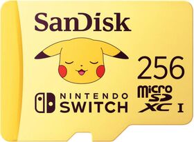 SanDisk SDSQXAO-256G-GN6ZK 256GB Pokemon UHS-I microSDXC Memory Card