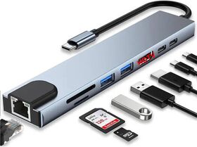 Generic VVIA 8-in-1 USB Type-C Hub with 4K HDTV Adapter