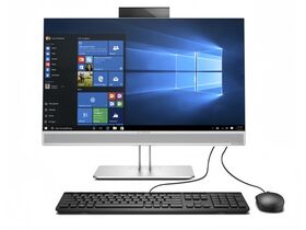 HP EliteOne 800 G3 All-in-One Renewed Desktop, Intel Core i5-7th Gen, 8GB RAM, 256GB SSD, 23.8-Inch Display