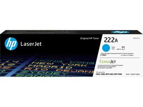 HP 222A Cyan Original LaserJet Toner Cartridge, W2221A