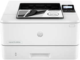 HP LaserJet Pro 4003dw Wireless Monochrome Laser Printer, Fast Duplex Printing, High Performance Office Printer