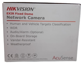Hikvision DS-2CD2163G2-I 6MP AcuSense Vandal Fixed Dome Network Camera