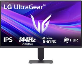 LG 24G411A-B 24" FHD LED Monitor with IPS, 144Hz, 1MS, HDMI 2.0, DisplayPort