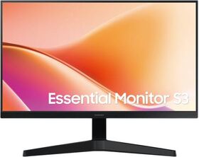 SAMSUNG LS24F330EAMXUE S3 S33GF Essential Monitor, 24" VA Display, FHD Resolution, Black Color