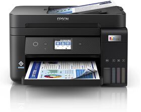 Epson EcoTank L6290 Wireless All-in-One Ink Tank Printer, Print, Scan, Copy, Fax, Automatic Duplex, High-Yield, Energy Efficient