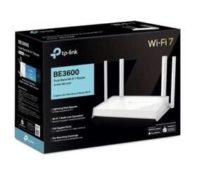 TP-Link Archer BE220W BE3600 Dual-Band Wi-Fi 7 Router