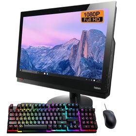 Lenovo ThinkCentre M900z All‑in‑One Renewed Desktop, Intel Core i5-6th Gen, 8GB RAM, 256GB SSD, 23.8-Inch Full HD Display