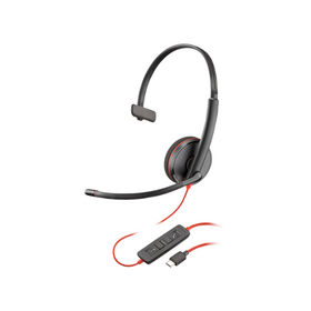 POLY Blackwire 3210 Monaural USB-C Headset
